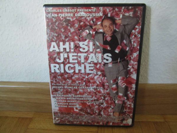DVD "Ah ! Si j'étais riche" - J.-P. Darroussin, V. Bruni-Tedeschi
