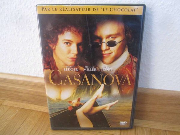 DVD Casanova - Heath Ledger, Sienna Miller, Jeremy Irons