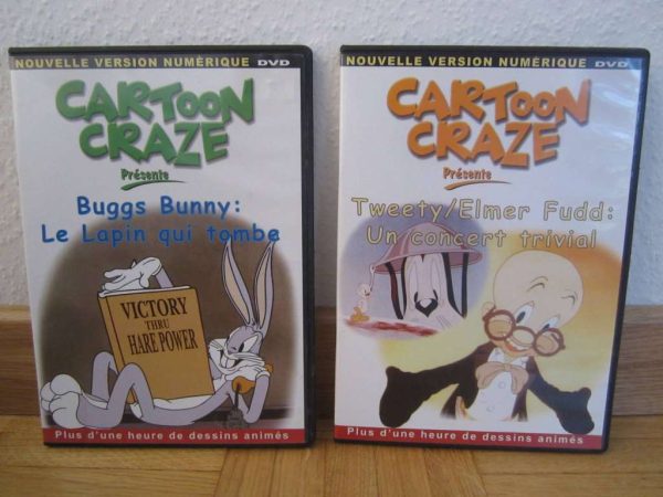 Cartoon Craze : Buggs Bunny - Tweety/Elmer Fudd : CHF 5/pce