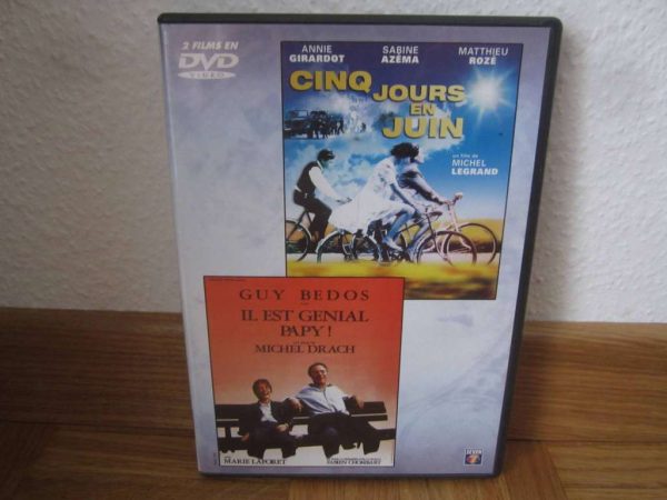 DVD 2 fims : Cinq jours en juin & Il est génial Papy !