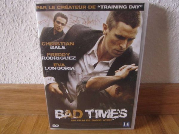 DVD Bad Times - Ch. Bale, F. Rodriguez, E. Longoria