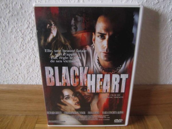 DVD Black Heart - Richard Grieco, Maria Conchita Alonso