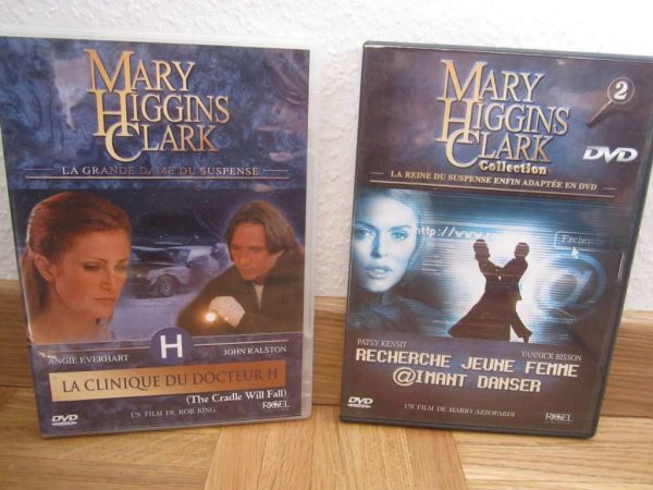 Lot de 2 DVD Mary Higgins Clark