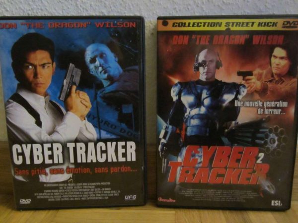 Lot de 2 DVD Cyber Tracker 1 & 2 - Don"The Dragon" Wilson