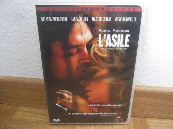 DVD L'Asile (Asylum) - Richardson, McKellen, Csokas
