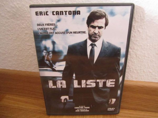 DVD La Liste - Eric Cantona