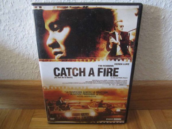DVD Catch a Fire (Au nom de la liberté) - T. Robbins, D. Luke