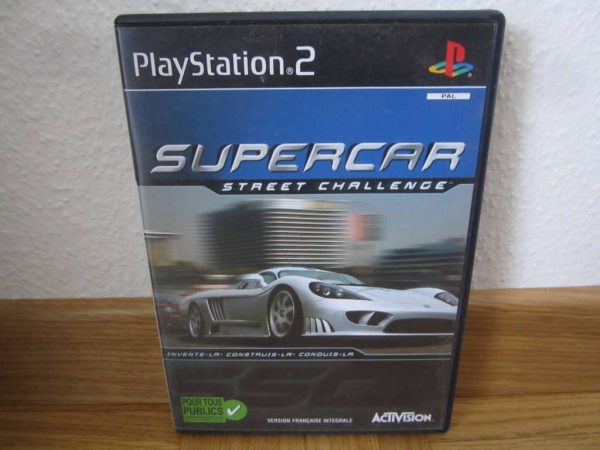 Jeu PlayStation 2 (PS2) SUPERCAR Street Challenge