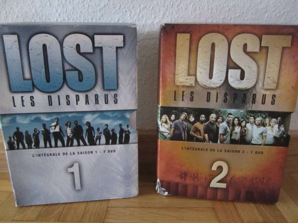 2 coffrets 7 DVD LOST Les disparus, intégrale saisons 1 & 2
