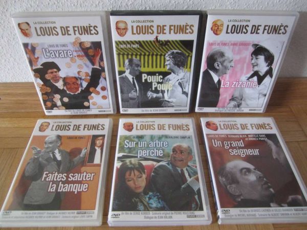 Lot de 6 DVD Collection Louis De Funès, Studio Canal