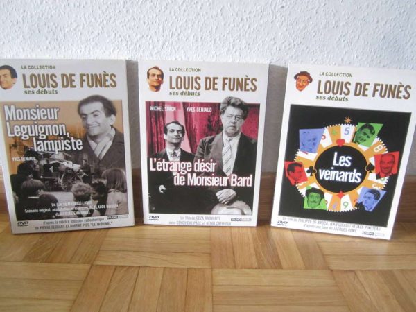 Lot de 3 DVD Collection Louis De Funès ses débuts