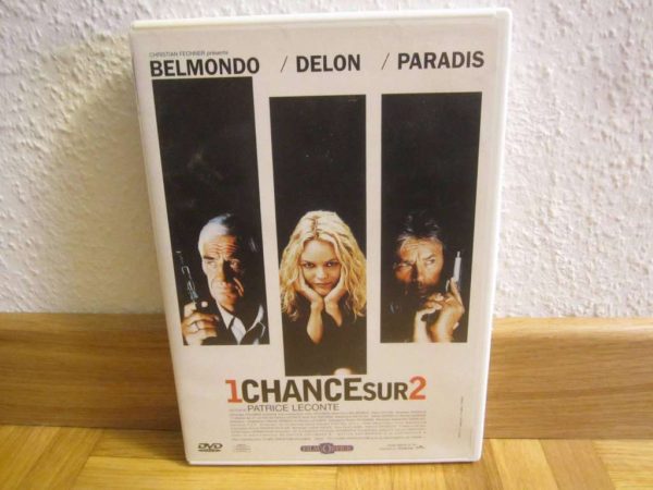DVD 1 chance sur 2 - Belmondo, Delon, Paradis