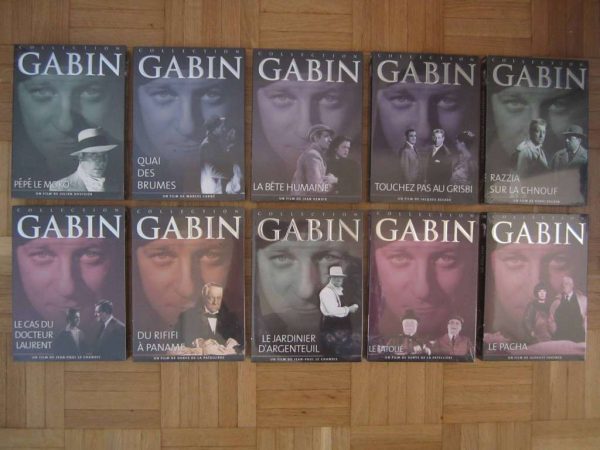 Lot de 10 DVD Collection GABIN (neufs, sous emballage)
