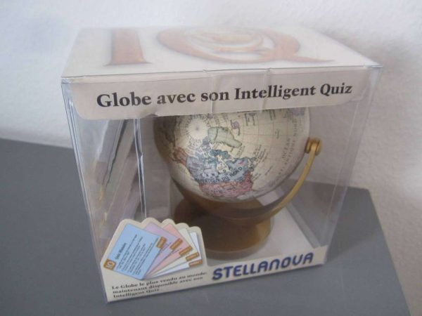 Globe antique avec son Intelligent Quiz STELLANOVA (neuf)
