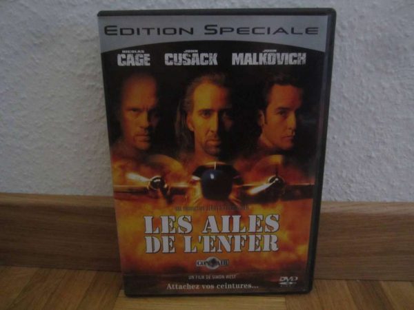 DVD Les ailes de l'enfer (Con Air) - Cage, Cusack, Malkovich