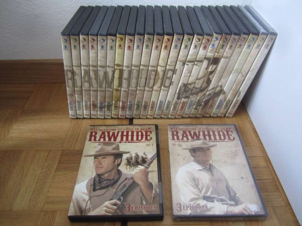 La Collection officielle en DVD RAWHIDE Nos 1-25, Eastwood