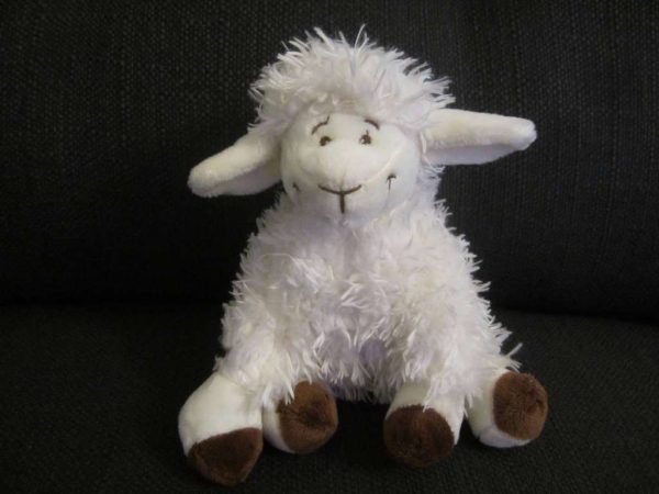 Petite peluche mouton (env. 18 cm)