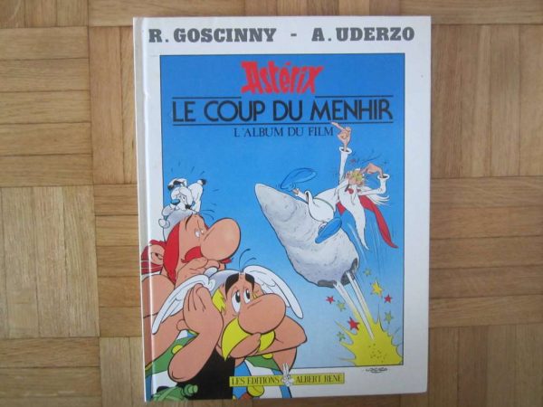 BD Astérix, Le coup du Menhir, L'album du film, 09.1989