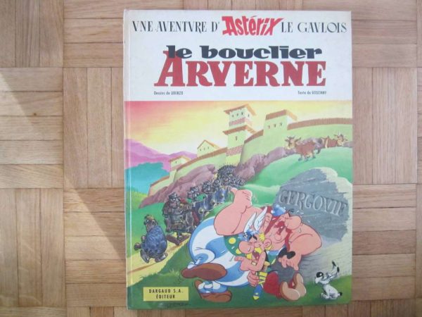 BD Astérix, le bouclier Arverne, 1er trim. 1968