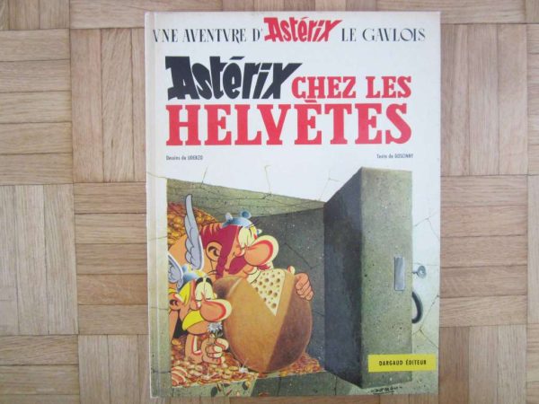 BD Astérix chez les Helvètes, 4e trim. 1970
