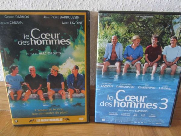 Lot de 2 DVD Le Coeur des hommes 1 & 3