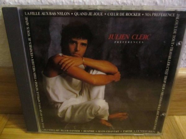 CD Julien Clerc : Préférences