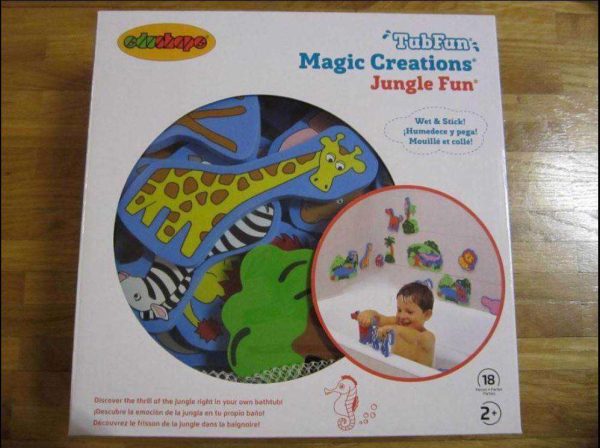 Jouet pour le bain TubFun Magic Creations Jungle Fun (NEUF)