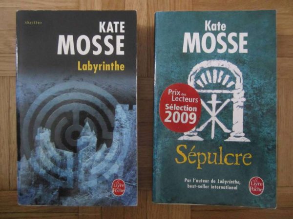 Lot de 2 livres de poche : Labyrinthe & Sépulcre, Kate Mosse