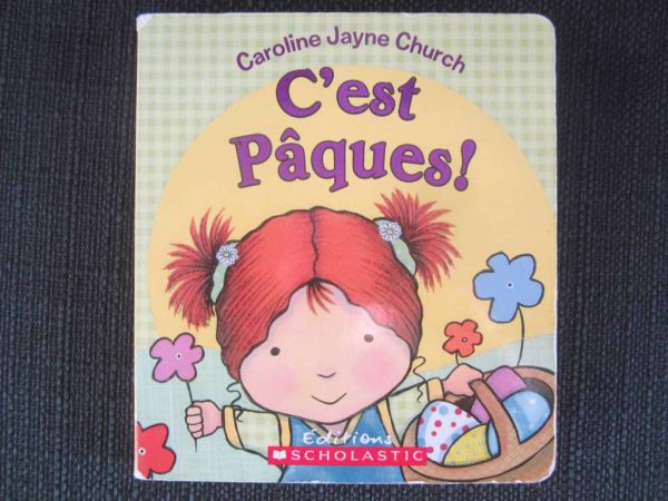 Livre cartonné "à toucher" C'est Pâques ! C. Jayne Church