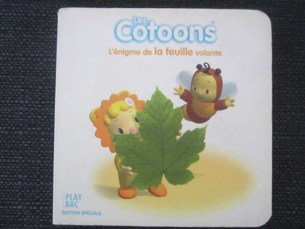 Livre cartonné : Les Cotoons, L'énigme de la feuille volante