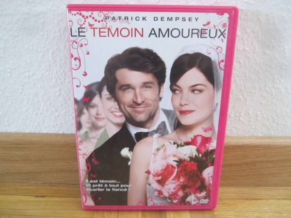 DVD Le témoin amoureux, avec Patrick Dempsey