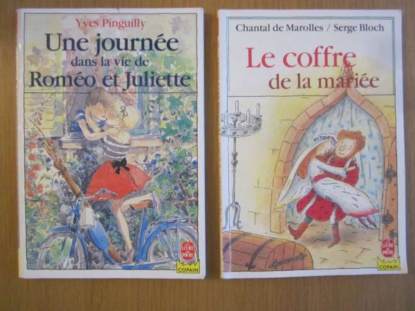 Lot de 2 livres "Le Livre de Poche - copain" 1988/89