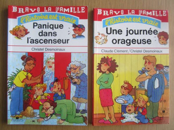 Lot de 2 livres : Bravo la famille - L'histoire est vraie