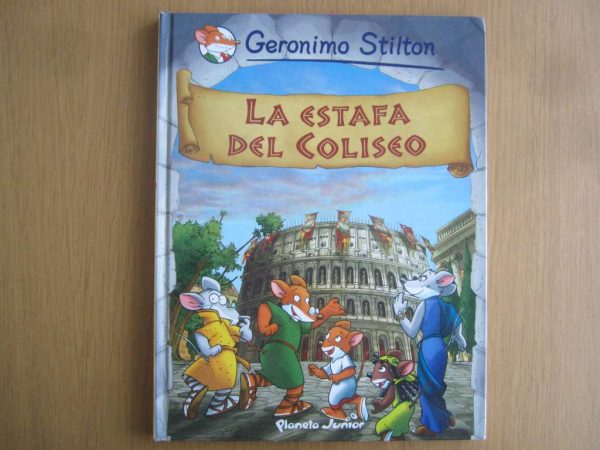 BD en espagnol : Geronimo Stilton, La Estafa del Coliseo