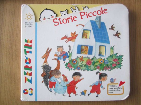Livre cartonné en italien : Storie Piccole