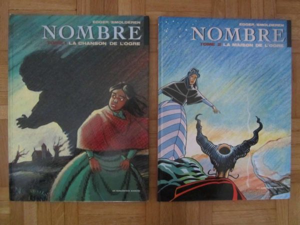 Lot de 2 BD Nombre - Egger, Smolderen