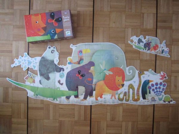 Puzzle géant DJECO 36 pièces, 4+ (d'occasion)