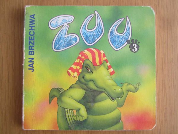Petit livre cartonné en polonais : Zoo 3, Jan Brzechwa