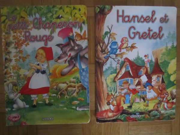 Lot de 2 livres Piccolia (2002) grand format