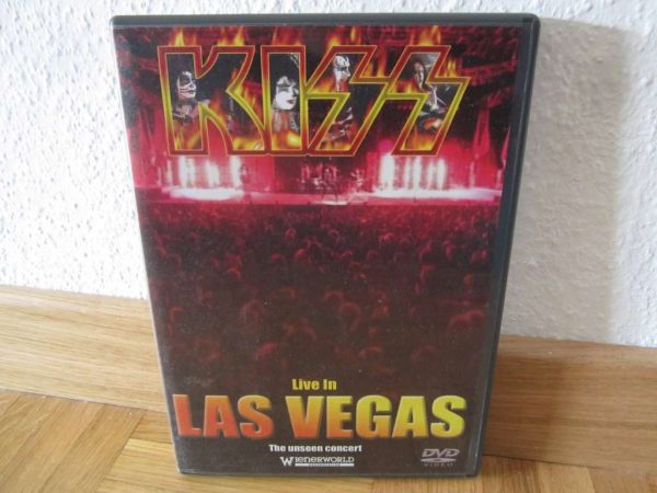 DVD KISS Live in Las Vegas (en parfait état)