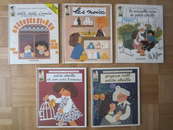 Lot de 5 livres Petite Abeille (anciennes éditions)
