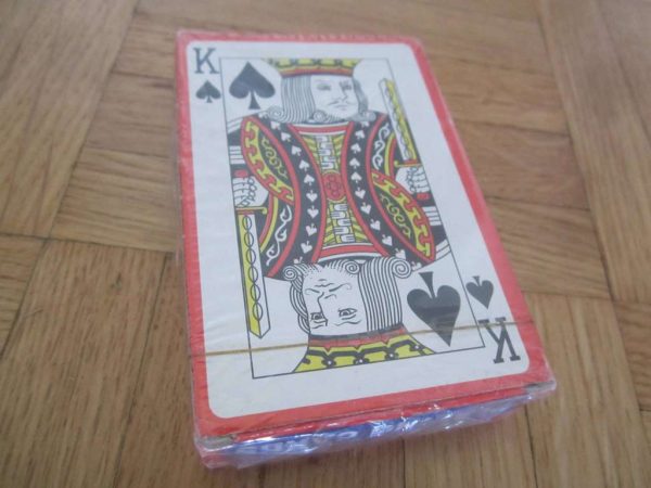 Jeu de cartes à jouer (neuf, sous emballage)