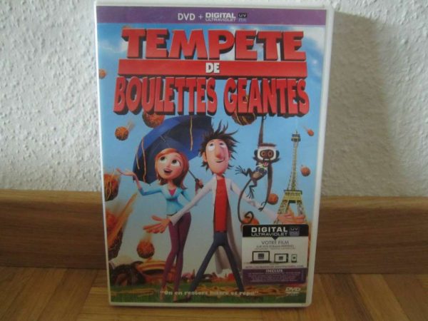 DVD Tempête de boulettes géantes