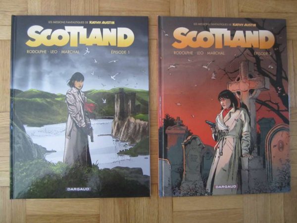 Lot de 2 BD Scotland, épisodes 1 et 2