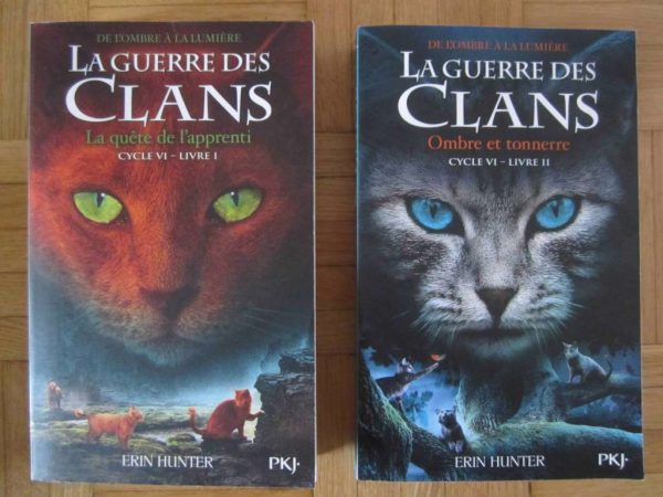 Livres La guerre des Clans (NEUFS) : CHF 20/pce