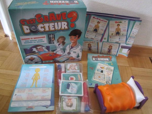 Jeu C'est grave Docteur ? (en bon état)