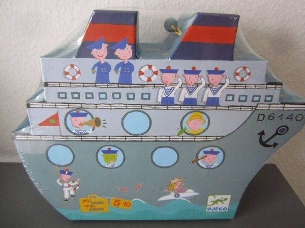 Jeu de bataille navale magnétique Naviplouf DJECO (NEUF)