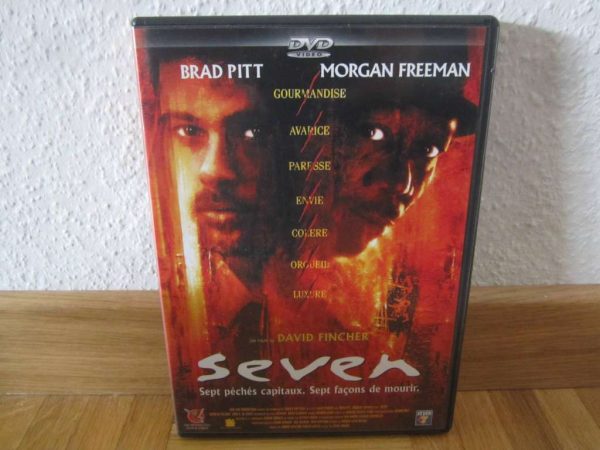 DVD Seven, de David Fincher - Brad Pitt, Morgan Freeman