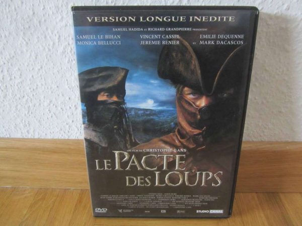 Ed. 2 DVD Le Pacte des Loups - Le Bihan, Bellucci, Cassel