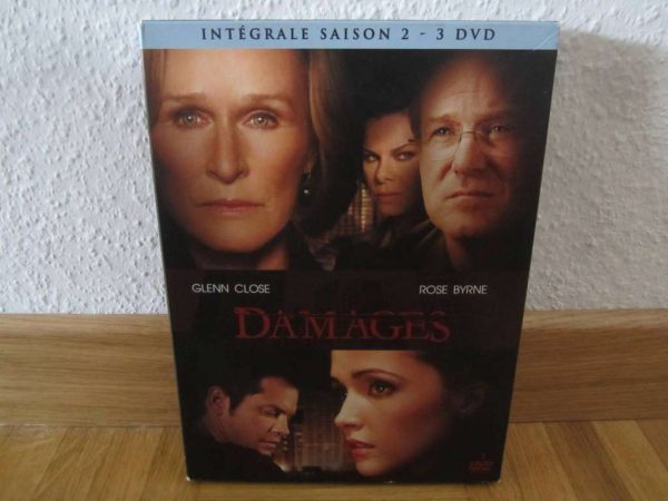 Coffret 3 DVD : DAMAGES, intégrale saison 2 - Glenn Close, Rose Byrne